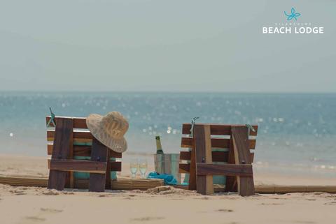 picnic on the beach in mozambique